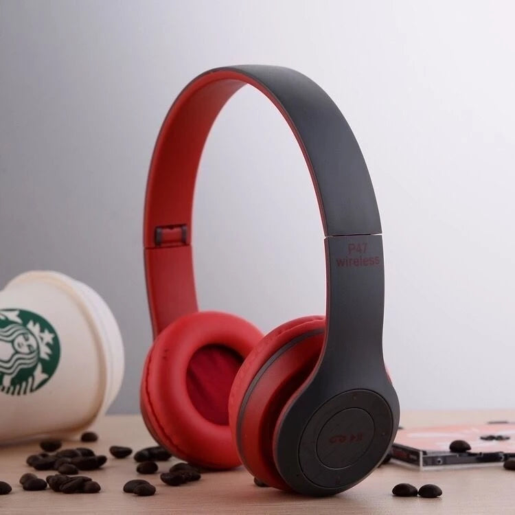 Fone Headphone Sem Fio P47 Bluetooth 5.0 - Som Estéreo Universal
