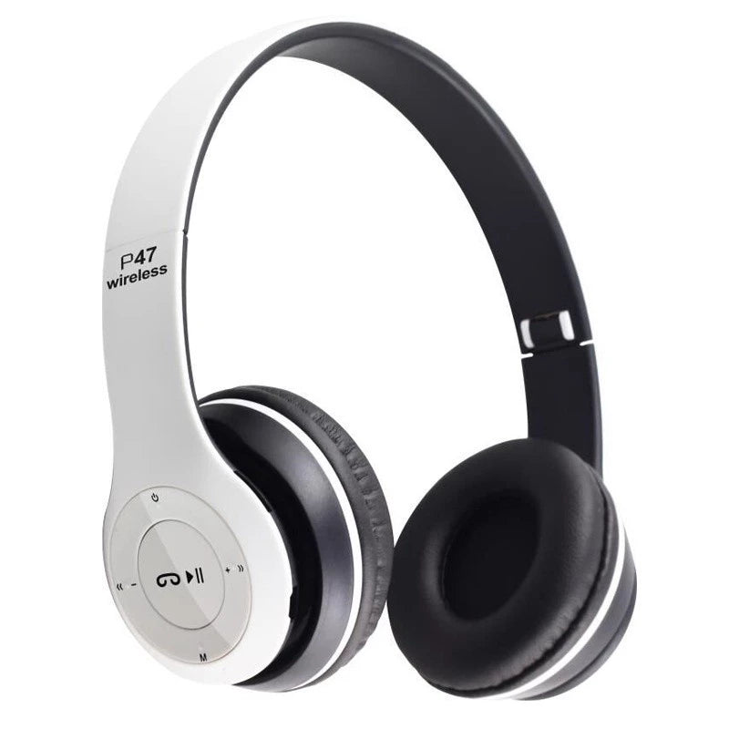 Fone Headphone Sem Fio P47 Bluetooth 5.0 - Som Estéreo Universal