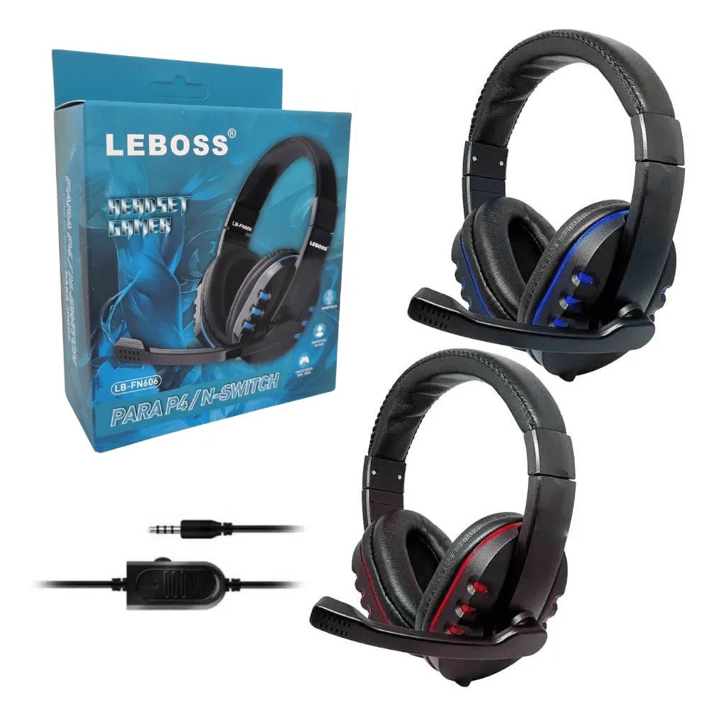 Headfone Gamer Led Usb Com Microfone