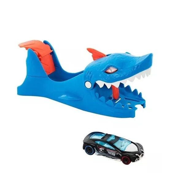 Hot Wheels City Lançador De Tubarão