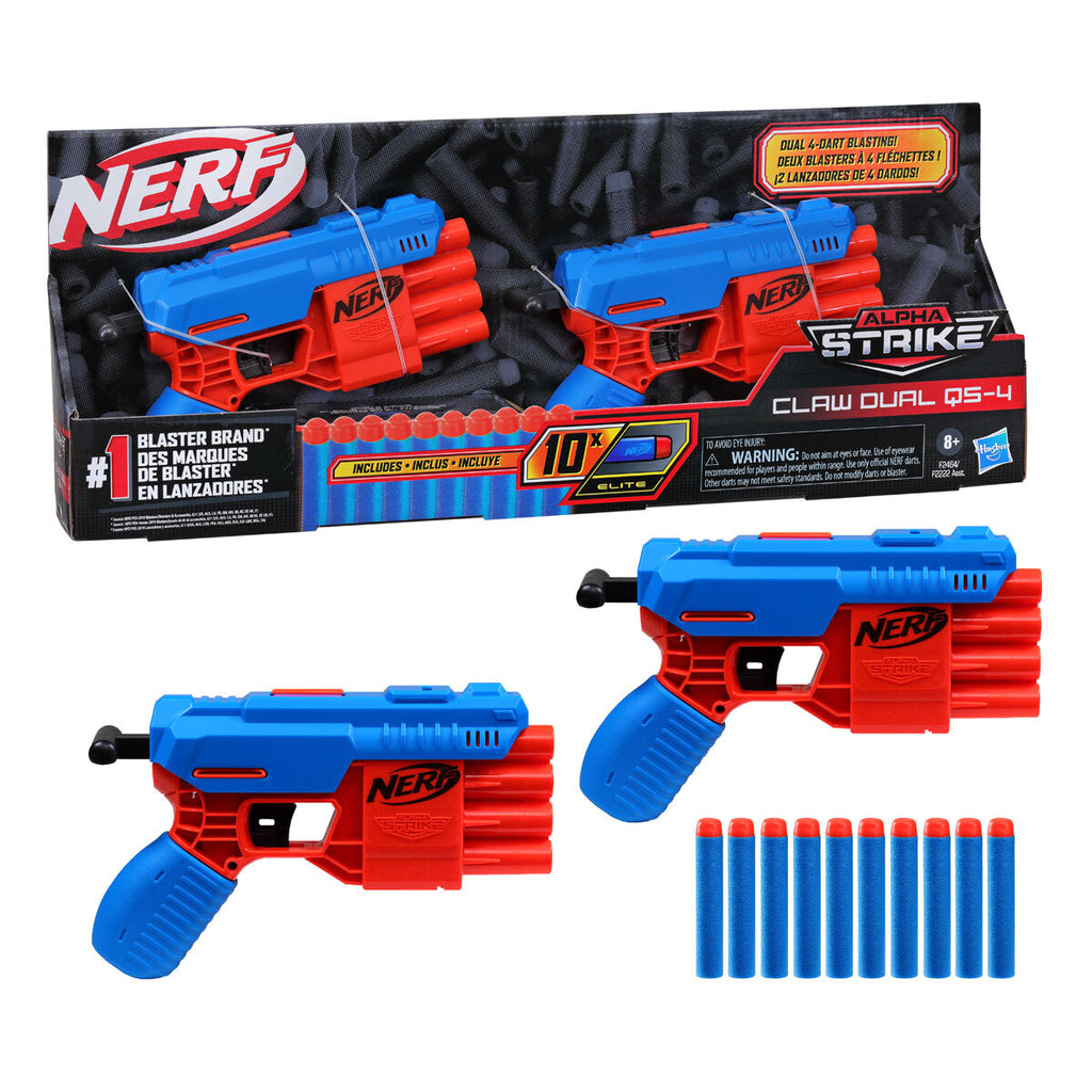 Lança Dardos Nerf Alpha Strike Claw Dual