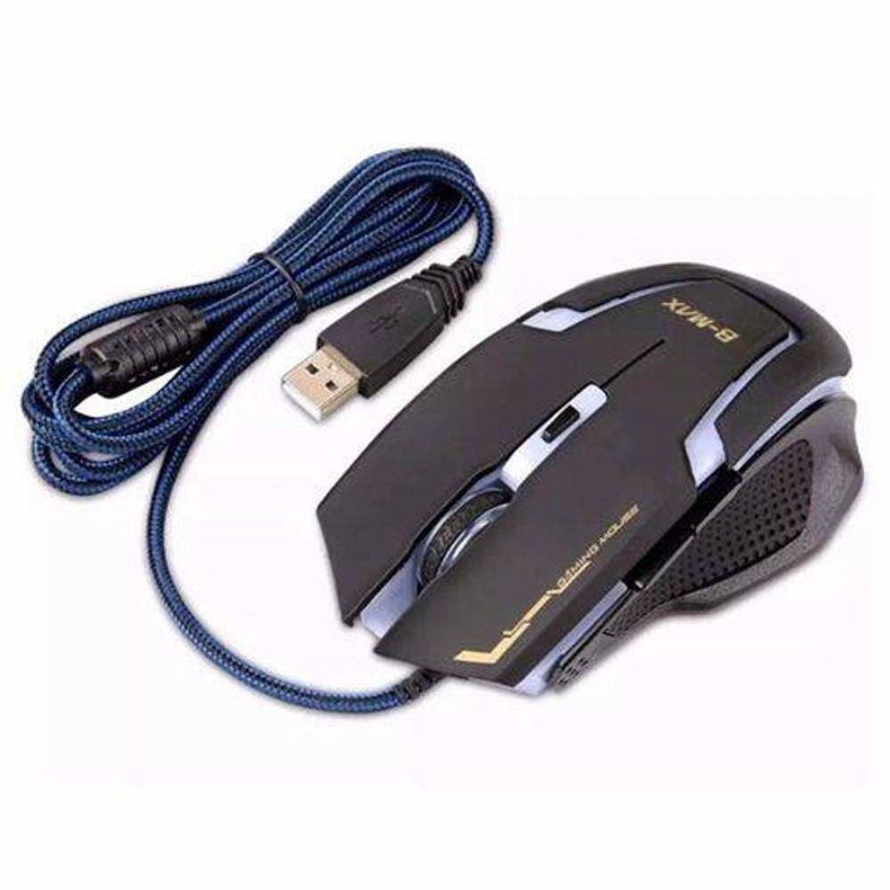 Mouse Gamer 3200 Dpi 7 Botões Profissional A9