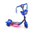 Patinete Azul  Infantil Corrida Divertida Luz E Som 4