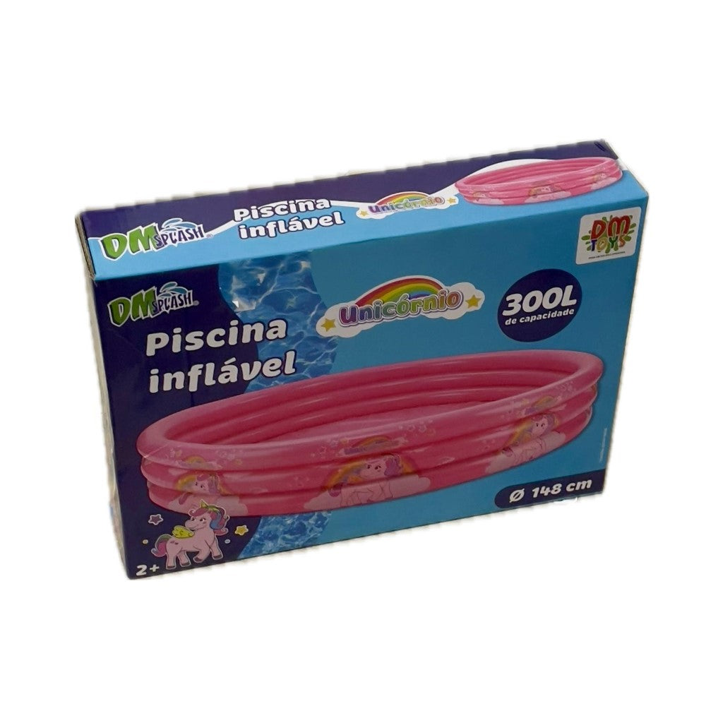 Piscina Infantil Unicórnio 148Cm