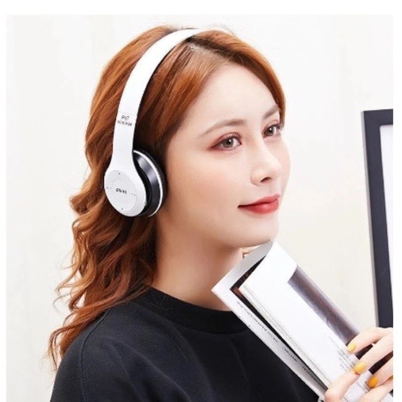 Fone Headphone Sem Fio P47 Bluetooth 5.0 - Som Estéreo Universal